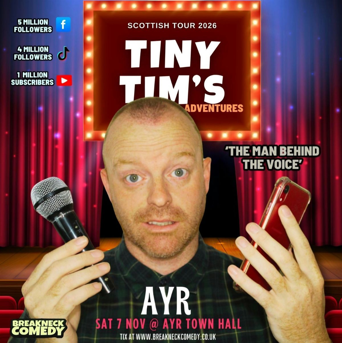 Tiny Tim, 7 November | Event in Ayr | AllEvents