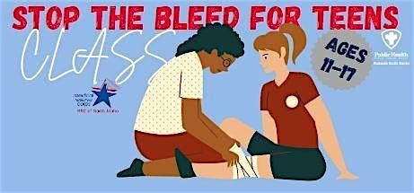Stop the Bleed TEENS & Adults Class Ages 11+, 26 June | Event in Hayden | AllEvents