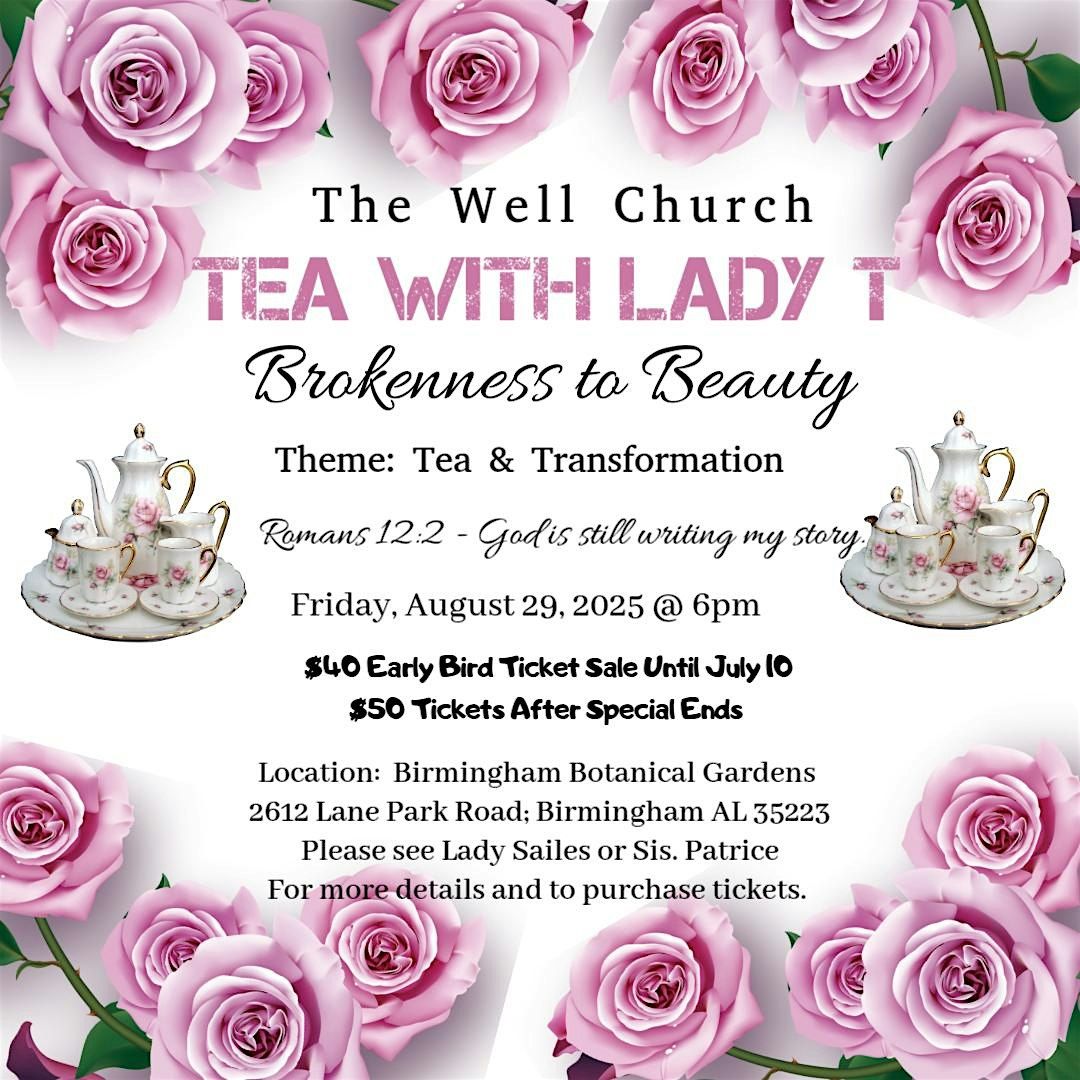Tea with Lady T, 29 August | Event in Birmingham | AllEvents