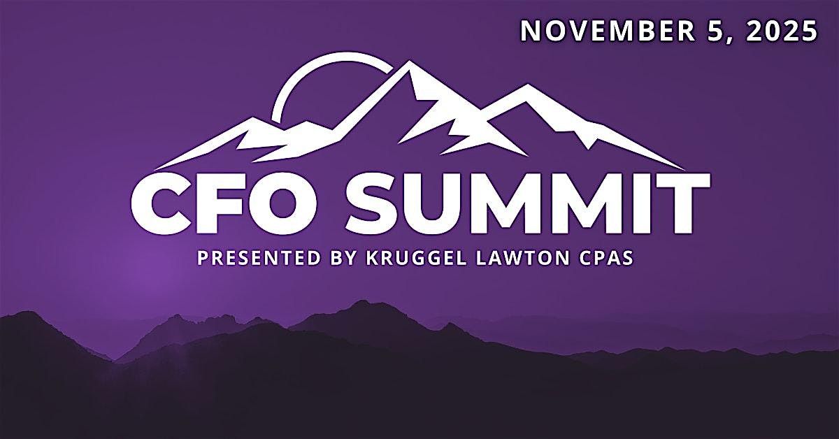 2025 CFO SUMMIT, 5 November | Event in South Bend | AllEvents