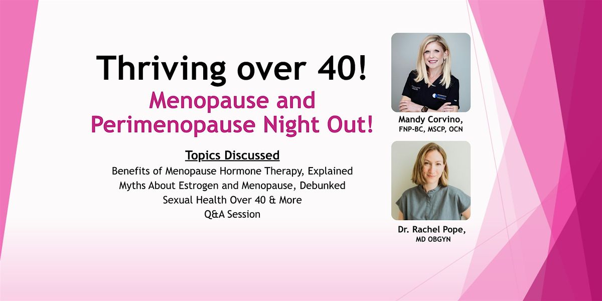 Thriving Over 40! Menopause and Perimenopause Night Out!, 21 August | Event in Canfield | AllEvents