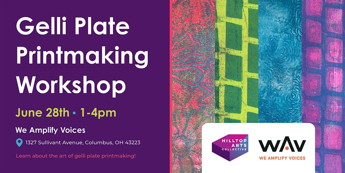 Gelli Plate Art Workshop, 28 June | Event in Columbus | AllEvents