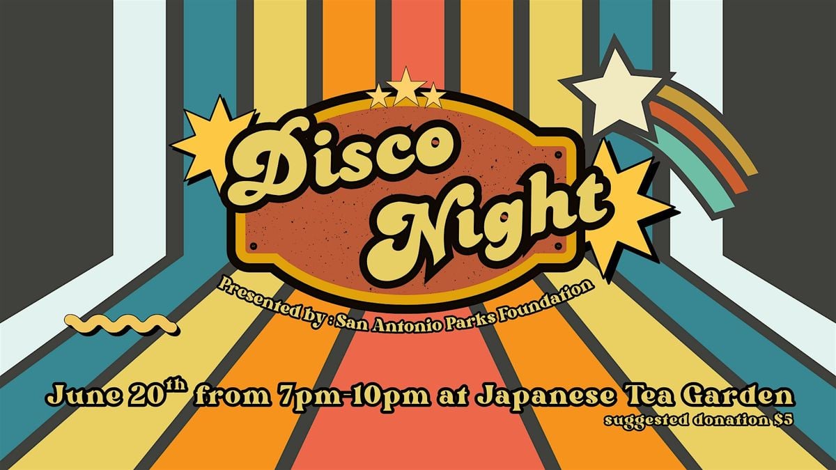 Disco Night at the Garden, 20 June | Event in San Antonio | AllEvents