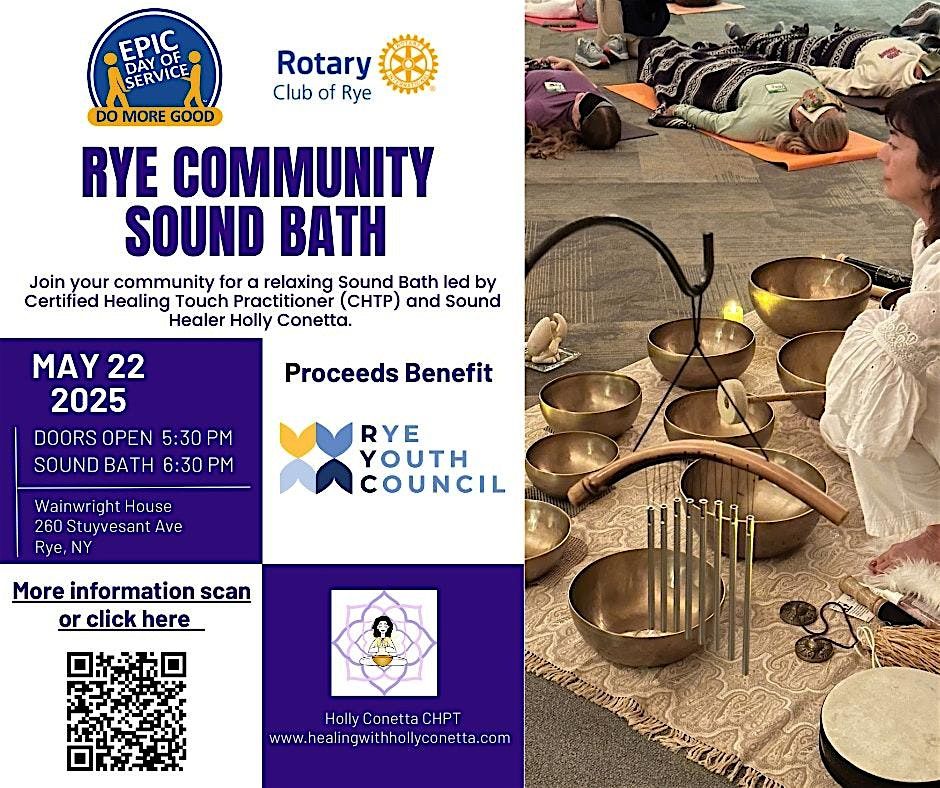 Rye Community Sound Bath, 22 May | Event in Rye | AllEvents