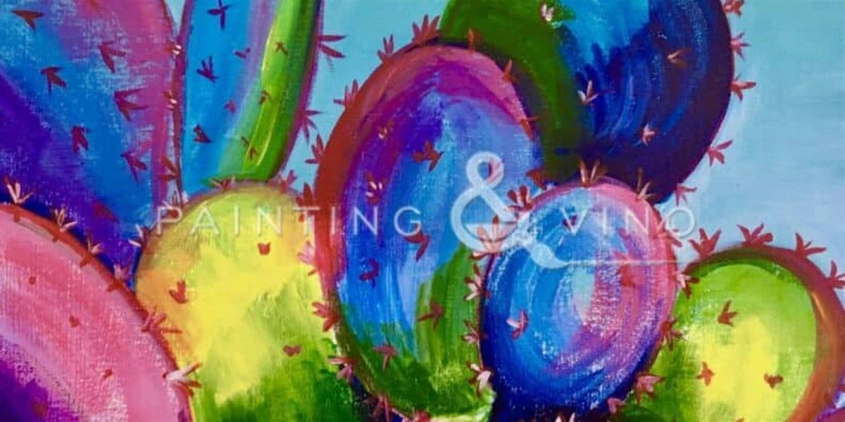 Cute Colorful Cactus - Paint and Sip by Classpop!™, 6 July | Event in Tucson | AllEvents