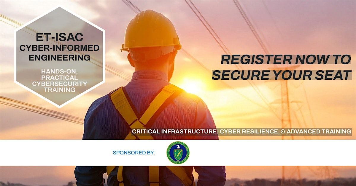 Forge Institute | 2-Day Cyber-Informed Engineering Workshop, 15 August | AllEvents