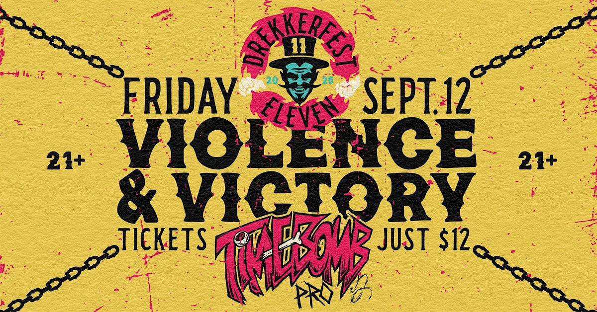 DrekkerFest 11 X Timebomb Pro, 12 September | Event in Fargo | AllEvents