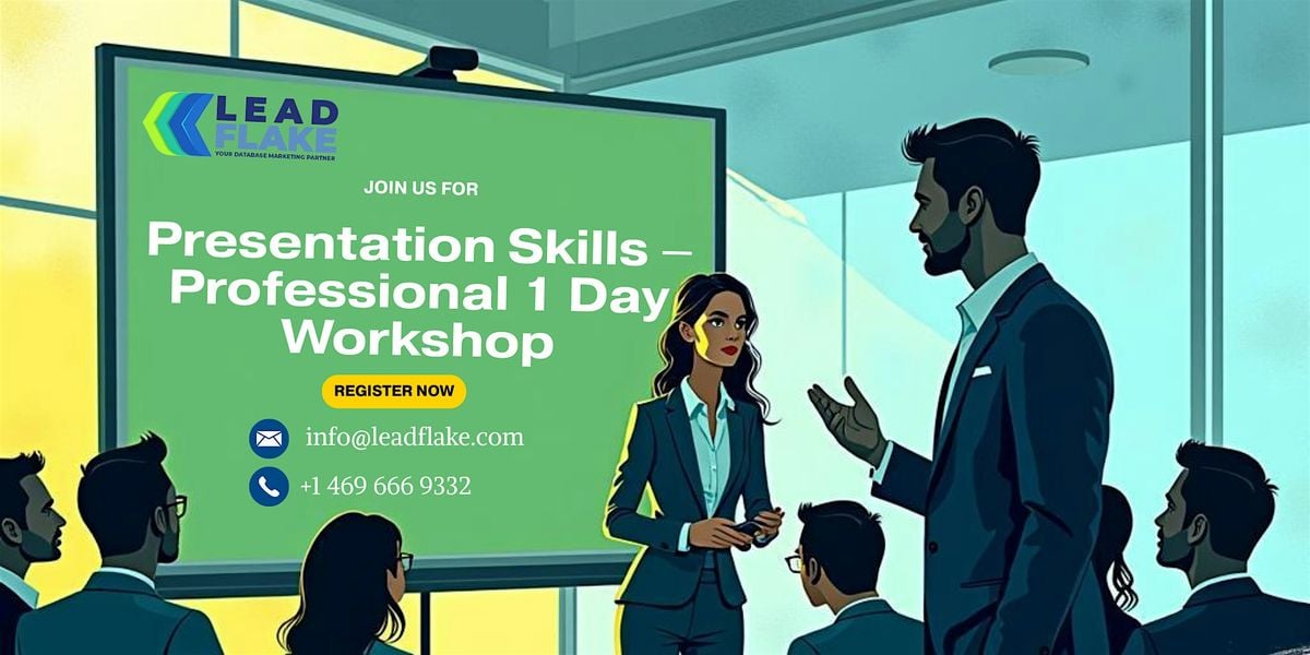 Presentation Skills – Professional 1 Day Workshop in Cologne | Event in Cologne | AllEvents