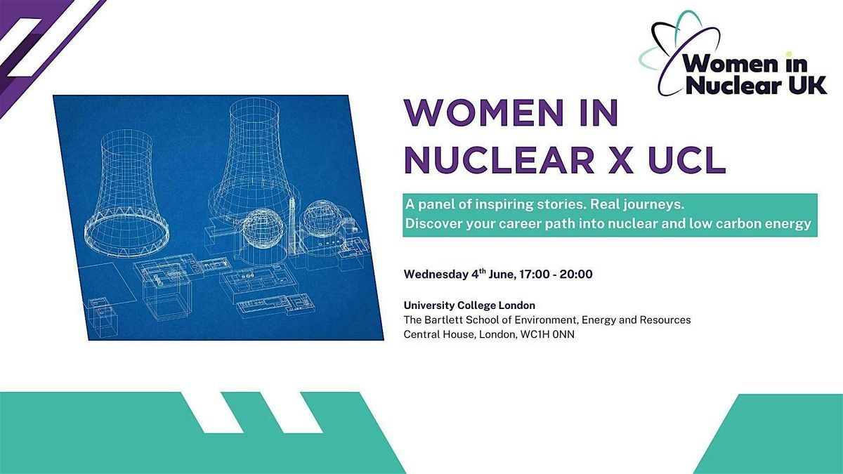 Women In Nuclear and UCL: Career Journeys & Opportunities in Nuclear, 4 June | Event in London | AllEvents