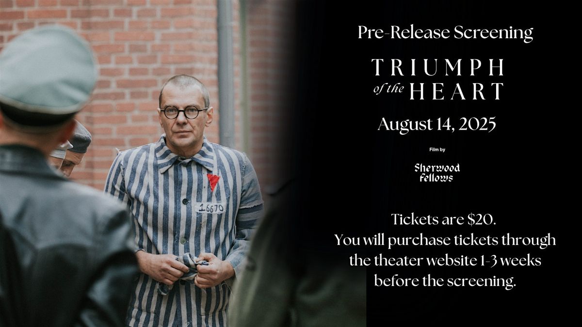 Triumph of the Heart-Early Access with Special Content-Delano MN, 14 August | Event in Delano | AllEvents