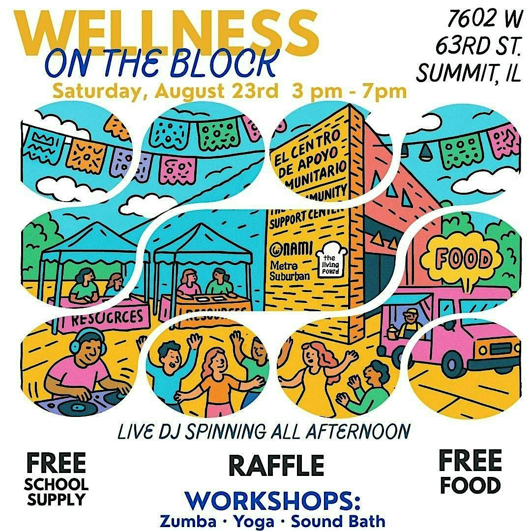 Wellness on the Block/ Bienestar en la Vencidad, 23 August | Event in Summit | AllEvents