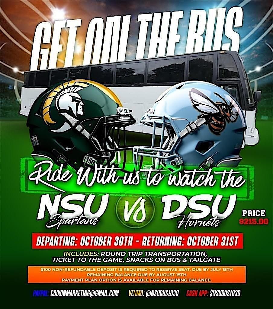 NSU vs. DSU Bus#2, 30 October | Event in Philadelphia | AllEvents