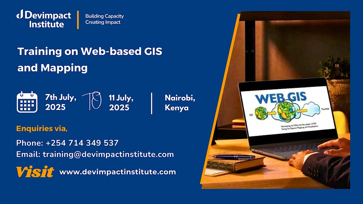 Training on Web-based GIS and Mapping, 7 July | Event in Nairobi | AllEvents