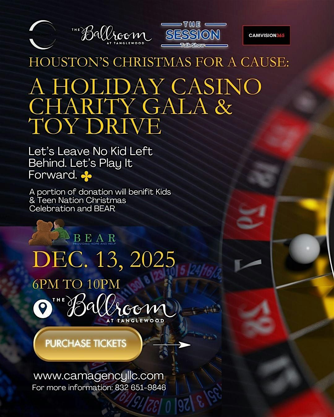 Houston’s Christmas for A Cause: A Holiday Casino &amp; Charity Gala