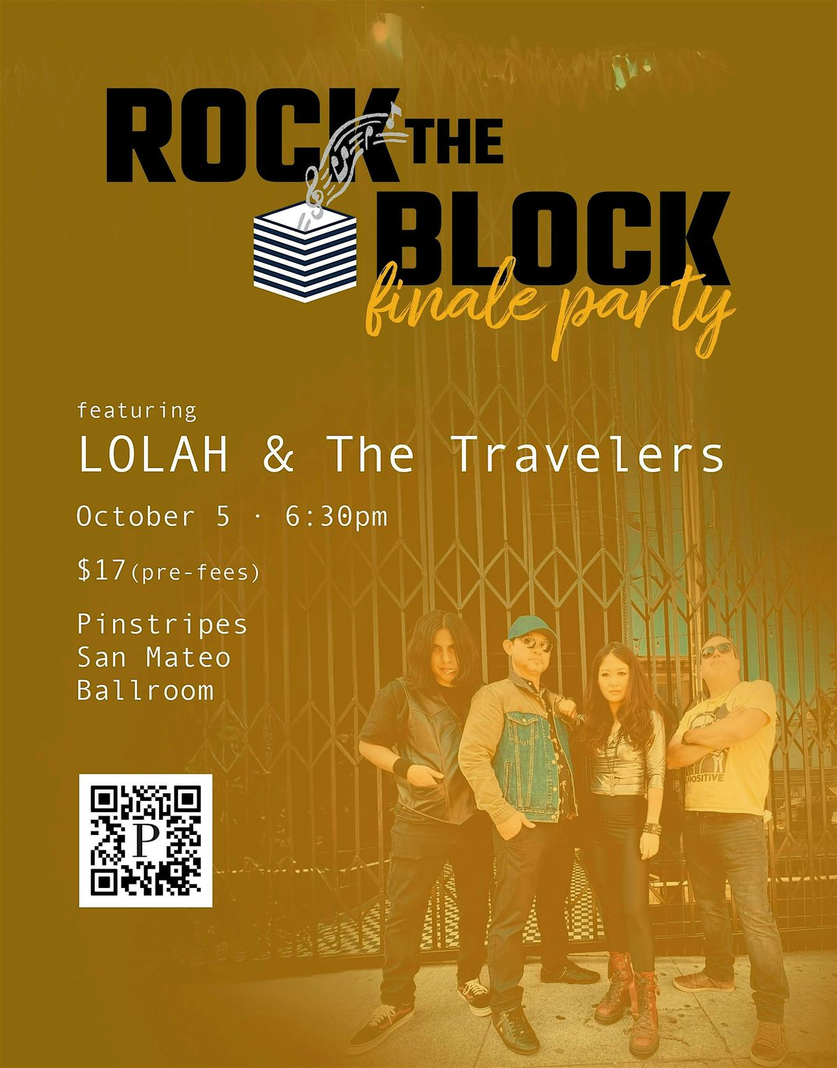 Rock the Block Finale with LOLAH & The Travelers | Event in San Mateo | AllEvents
