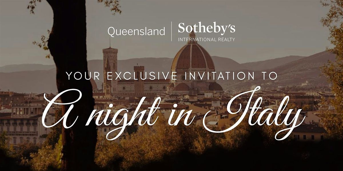 A Night in Italy, 12 June | Event in Maroochydore | AllEvents