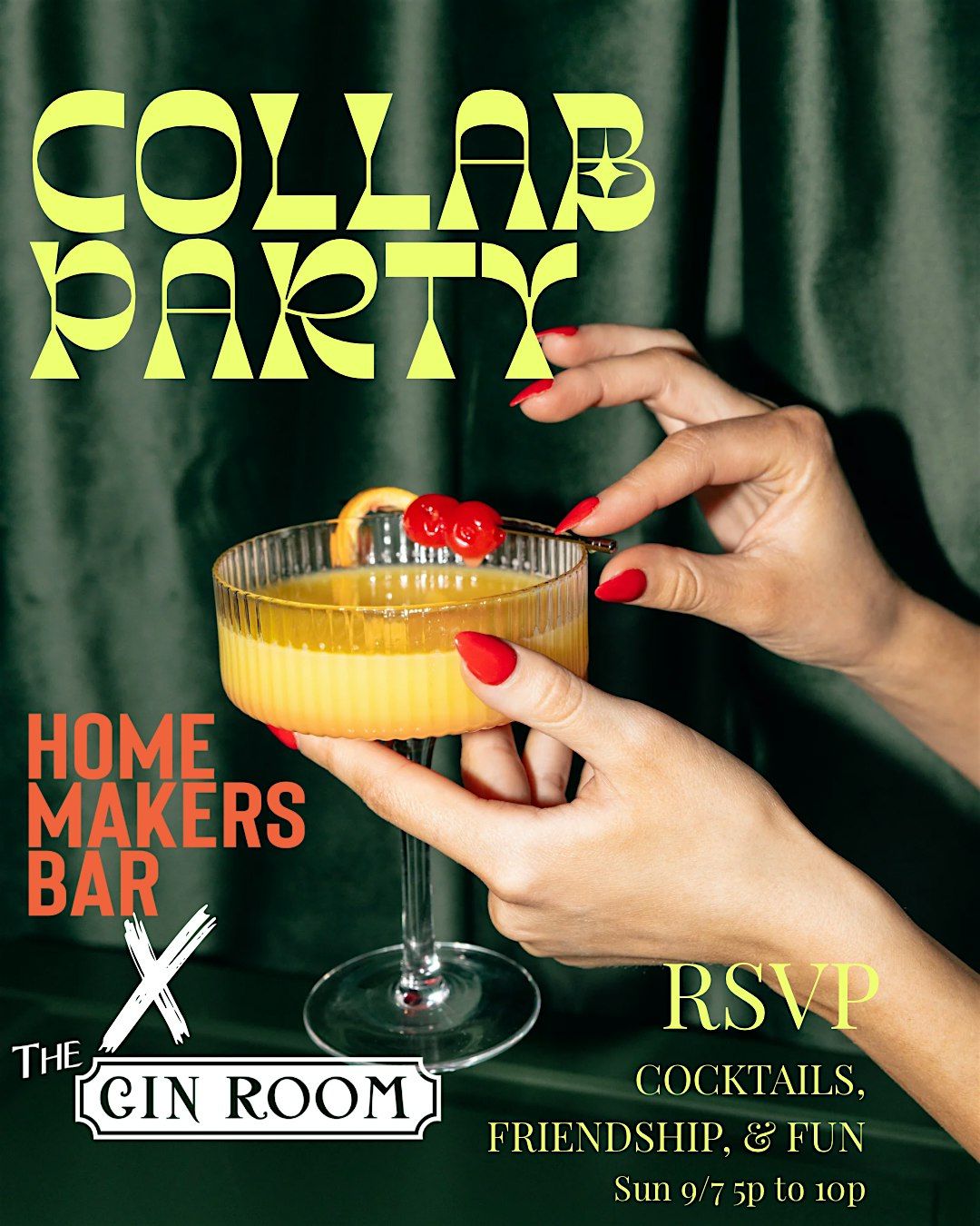 Ginworld Presents The Gin Room Collab x Homemakers Bar Cincy Sept 7th, 7 September | Event in Cincinnati | AllEvents