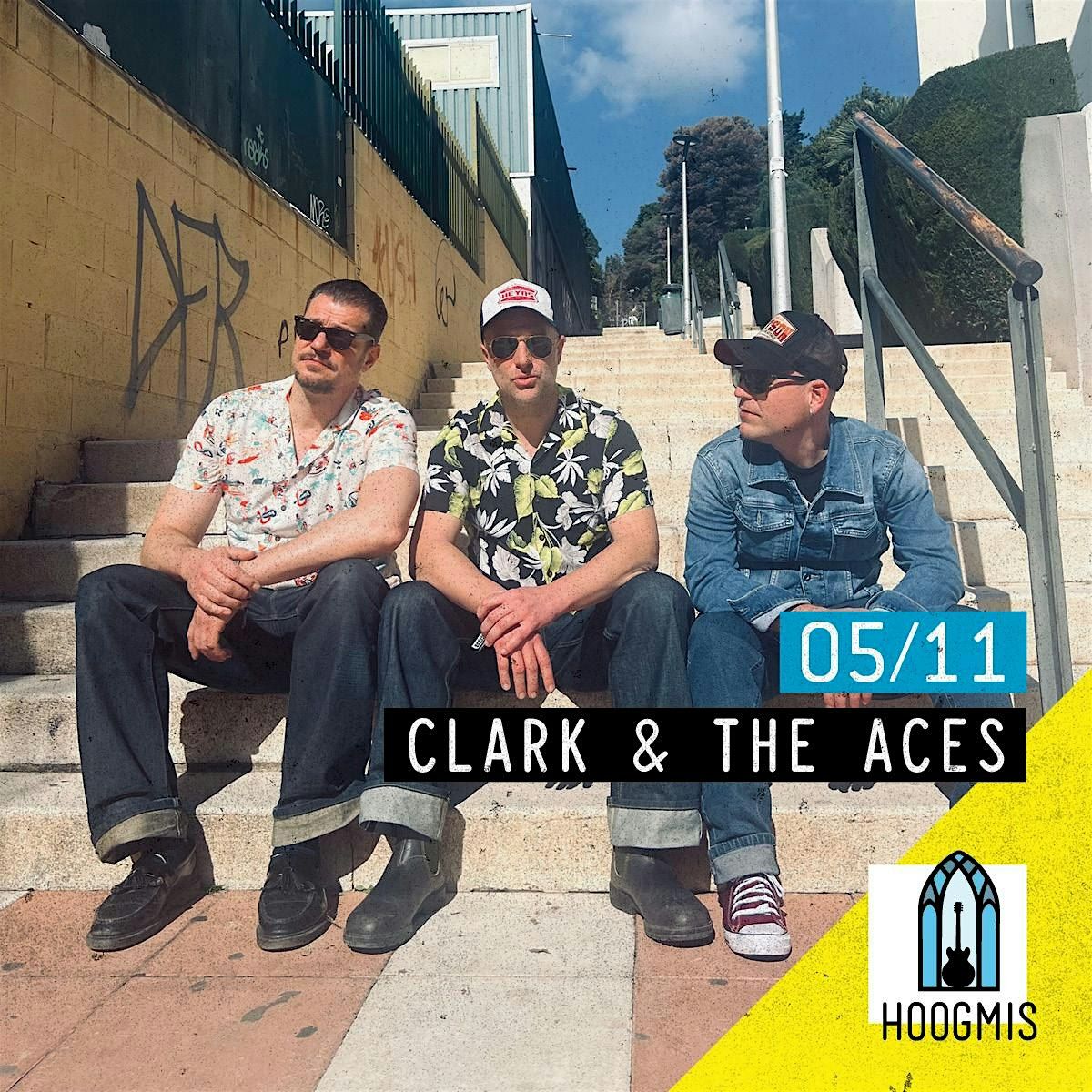 Concert in de Hoogmis: Clark & The Aces, 5 November | Event in Edegem | AllEvents