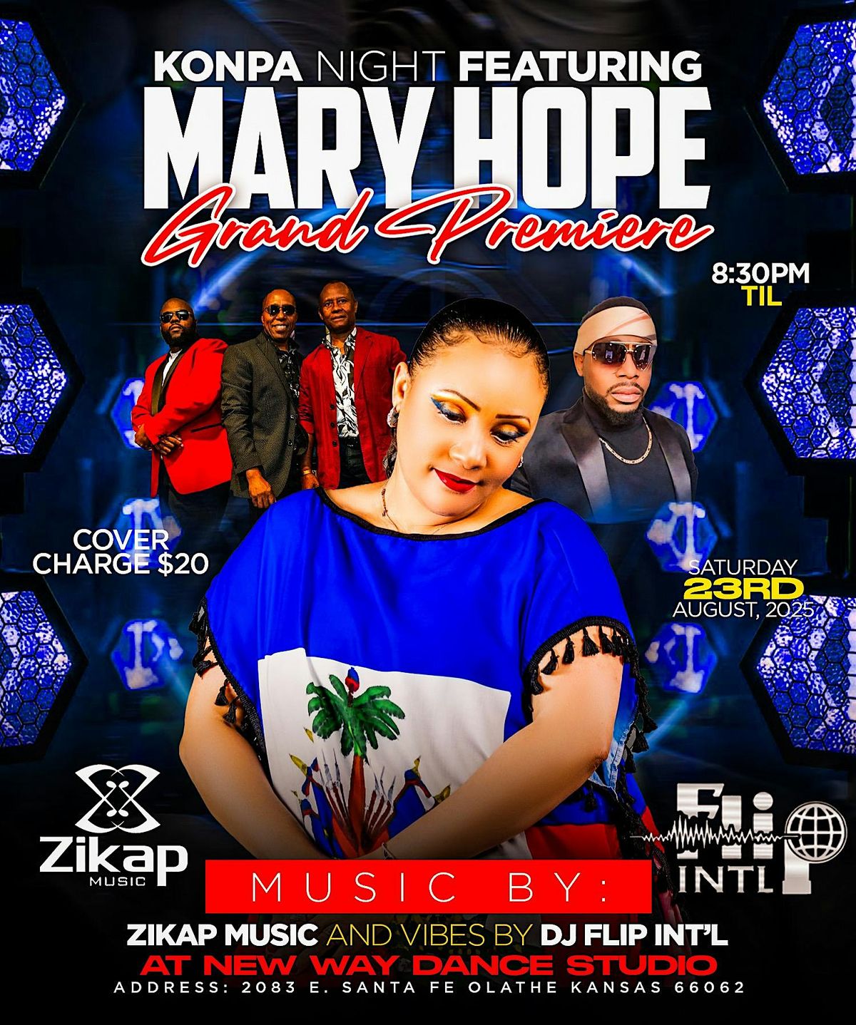 Konpa Night Featuring Mary Hope Grand Premier., 23 August | Event in Olathe | AllEvents