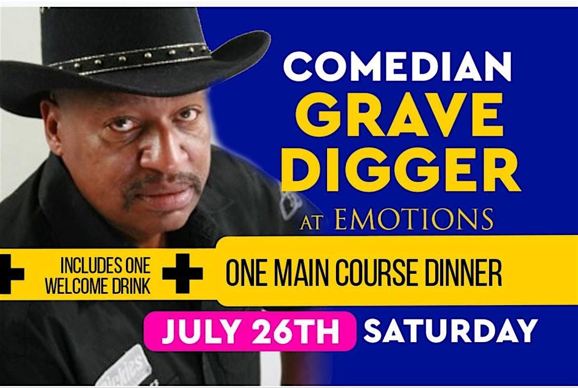 COMEDIAN GRAVE DIGGER - IN PANAMA CITY, PANAMA - ONE SHOW ONLY, 26 July | Event in Panamá | AllEvents