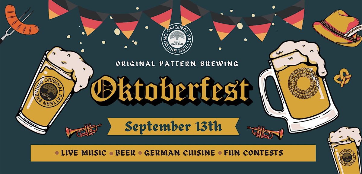 OKTOBERFEST, 13 September | Event in Oakland | AllEvents