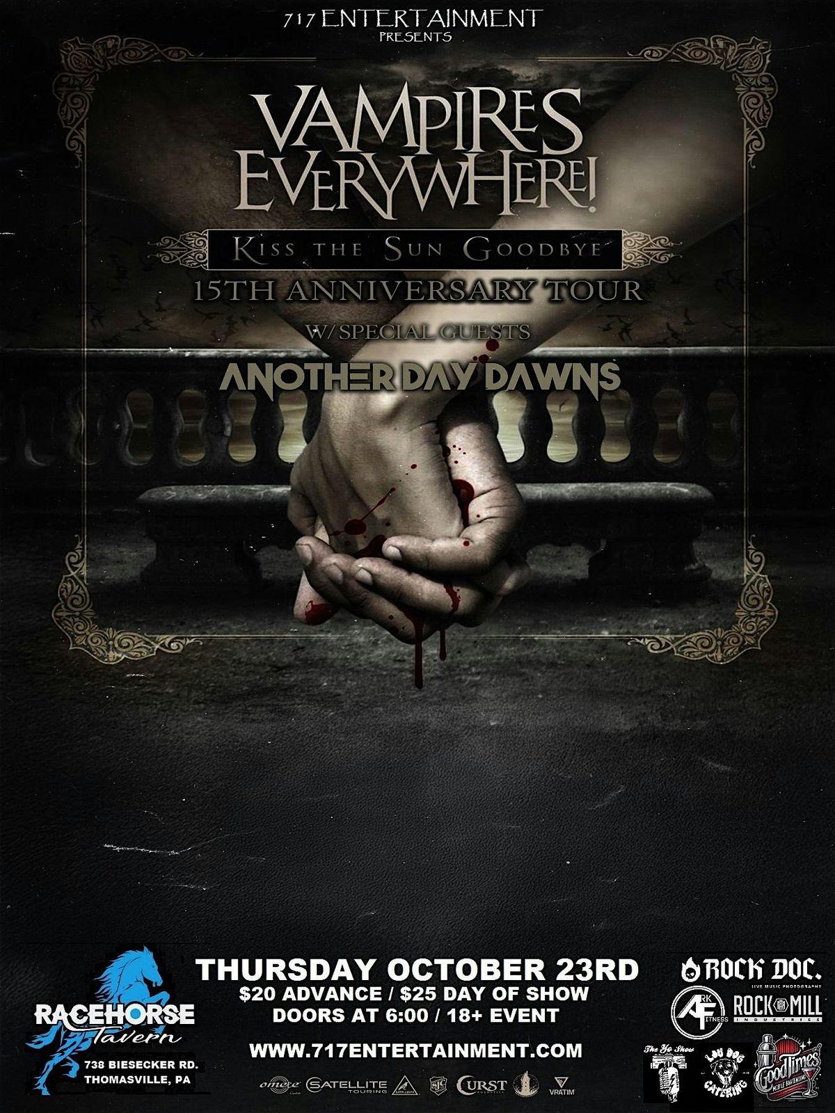 Vampires Everywhere, 23 October | Event in Thomasville | AllEvents