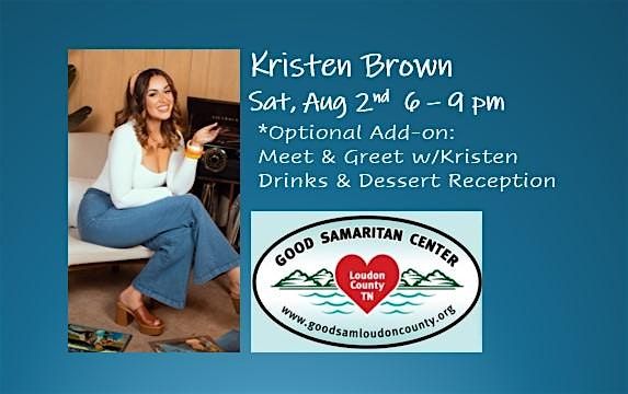 Good Samaritan Center (Loudon County) Charity Concert w/Kristen Brown, 2 August | Event in Loudon | AllEvents