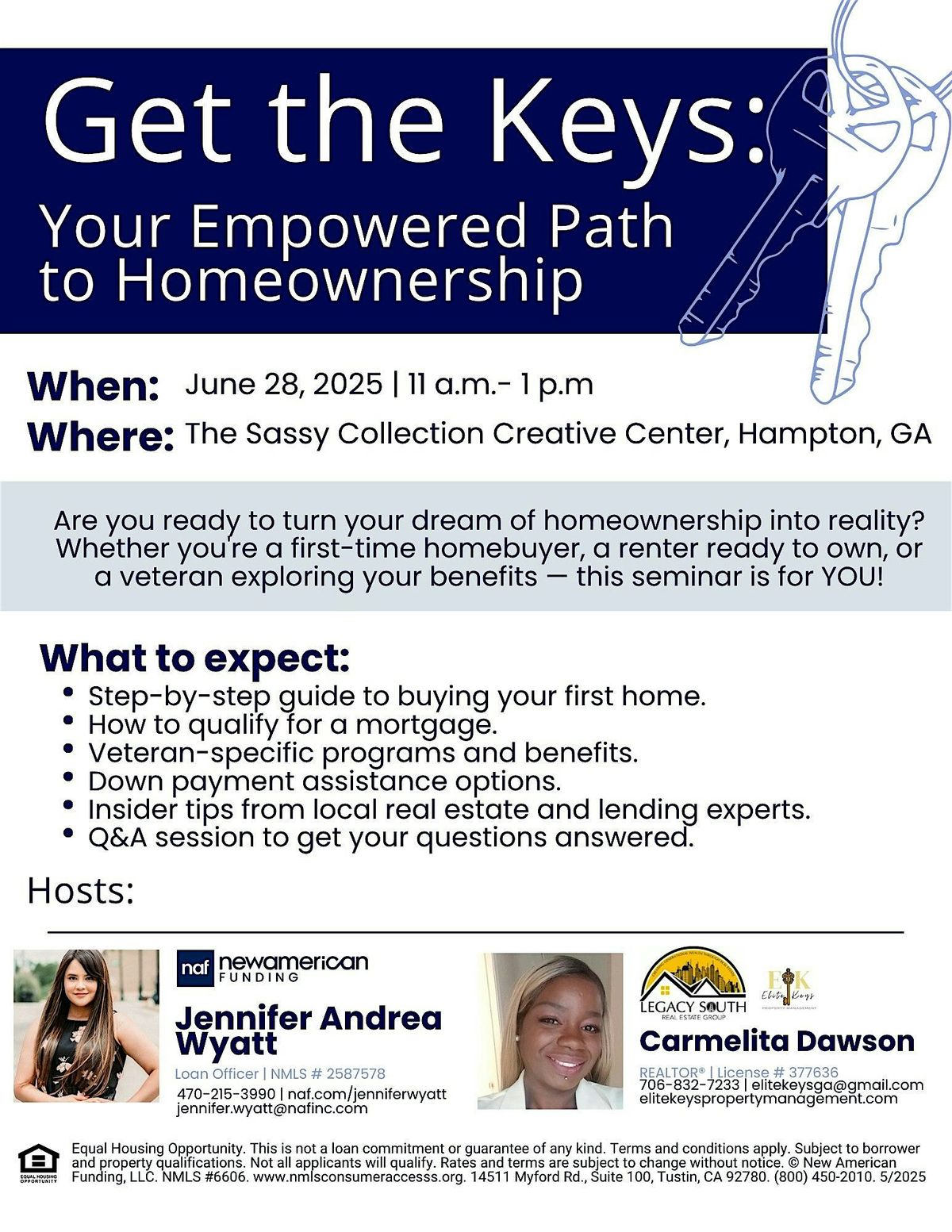Get the Keys: Your Empowered Path to Homeownership, 28 June | Event in Hampton | AllEvents