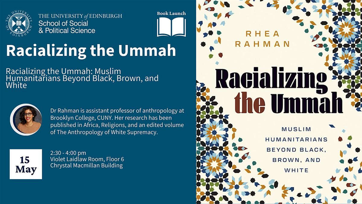 Racializing the Ummah, 15 May | Event in Edinburgh | AllEvents