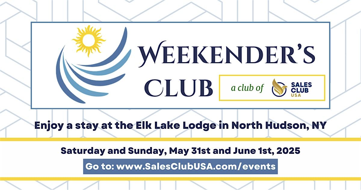 Weekender's Club: Elk Lake Lodge - An All-Inclusive Wilderness Lodge, 31 May | Event in North Hudson | AllEvents