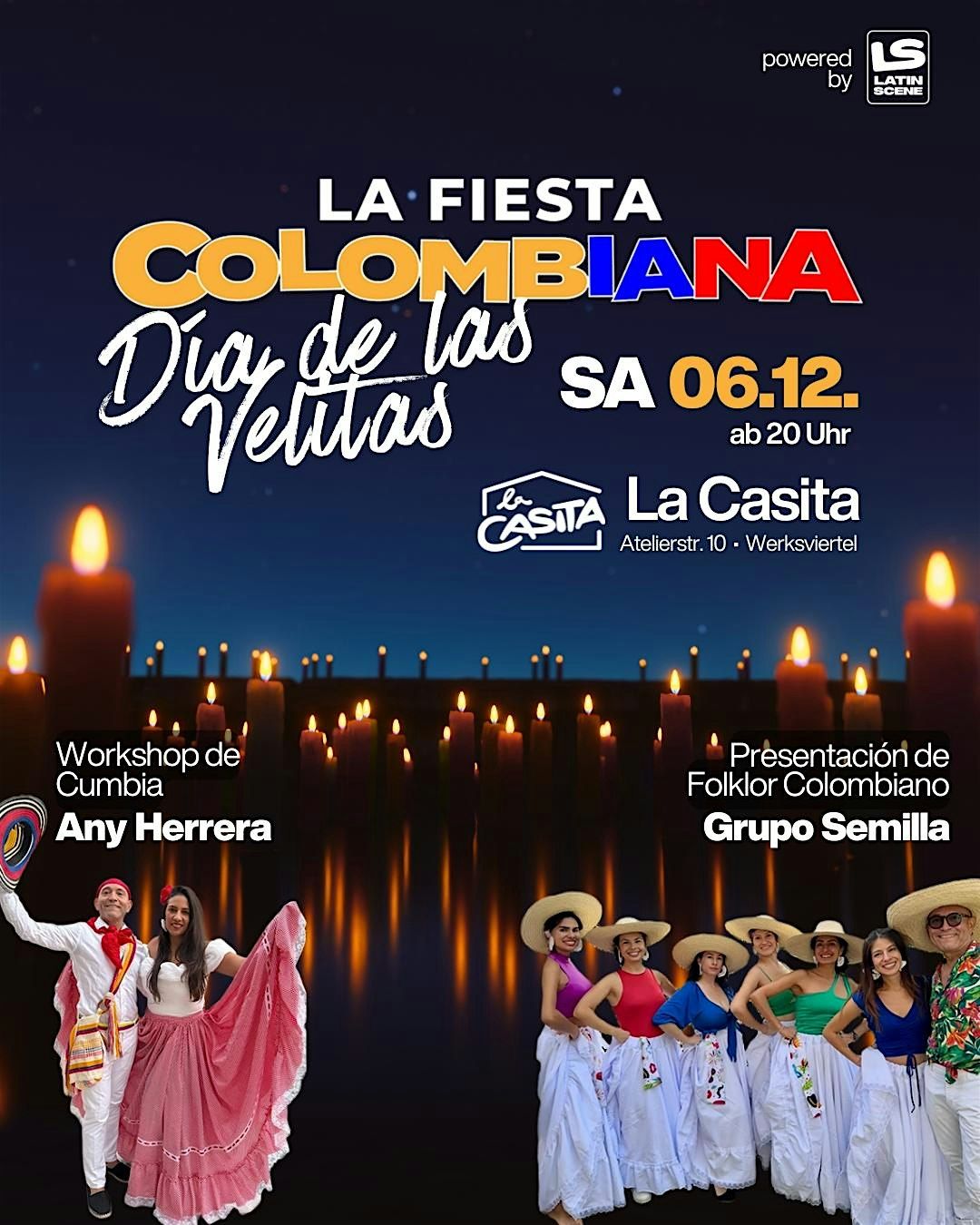Día de las Velitas en la FIESTA COLOMBIANA | Event in München | AllEvents