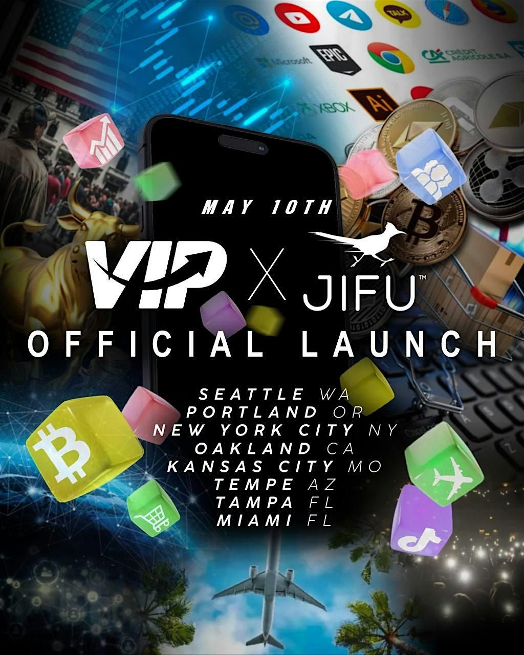 VIP x JIFU Official Launch | Event in Renton | AllEvents