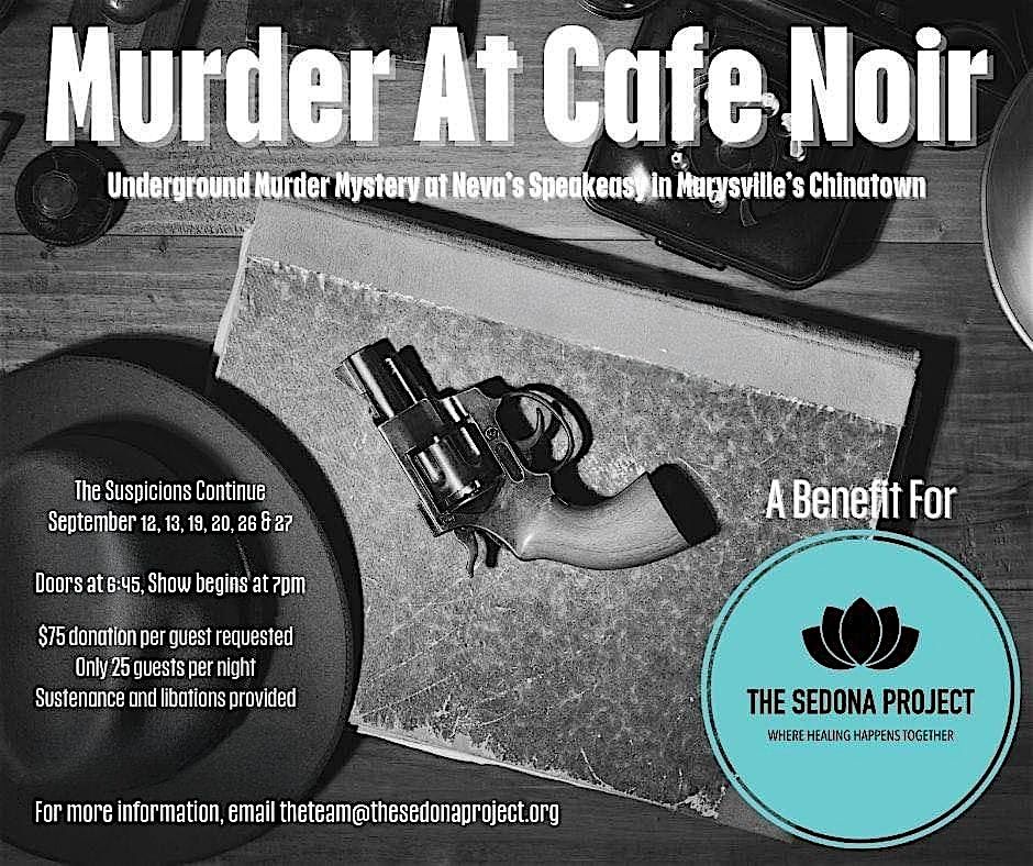 Cafe Noir Suspicions, 12 September | Event in Marysville | AllEvents