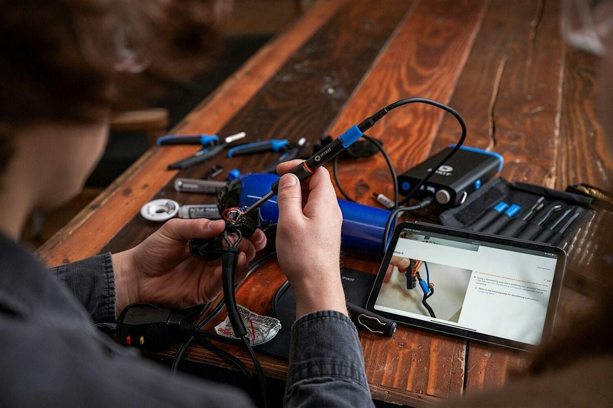 iFixit + Back Market Hands On Soldering Workshop, 16 October | Event in New York | AllEvents