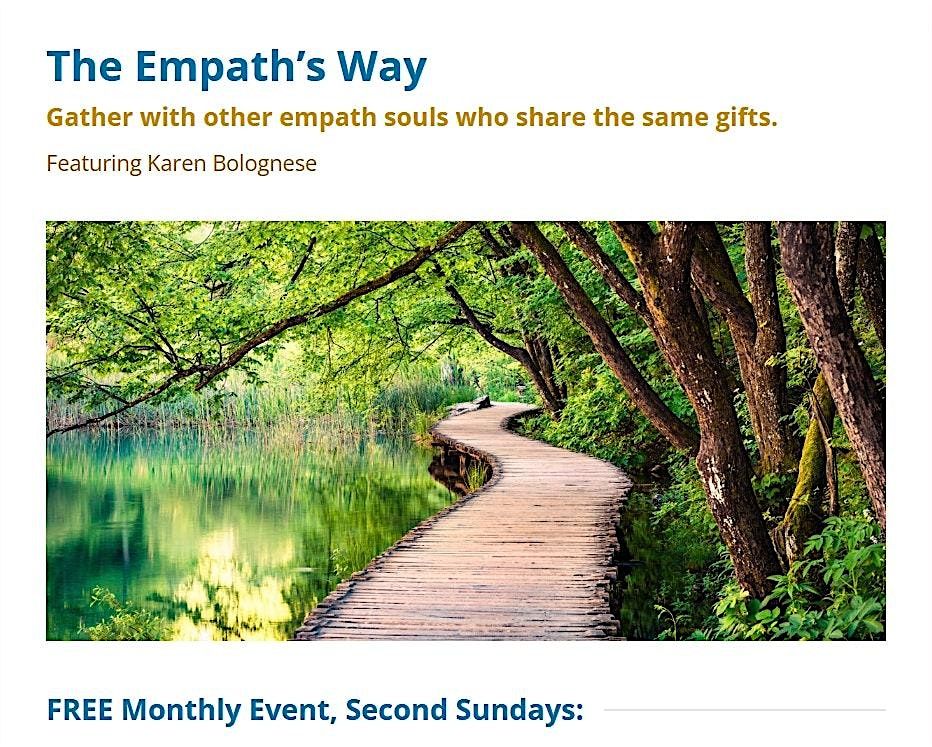 The Empath's Way: Gather with other empath souls who share the same gifts., 14 September | Event in Virginia Beach