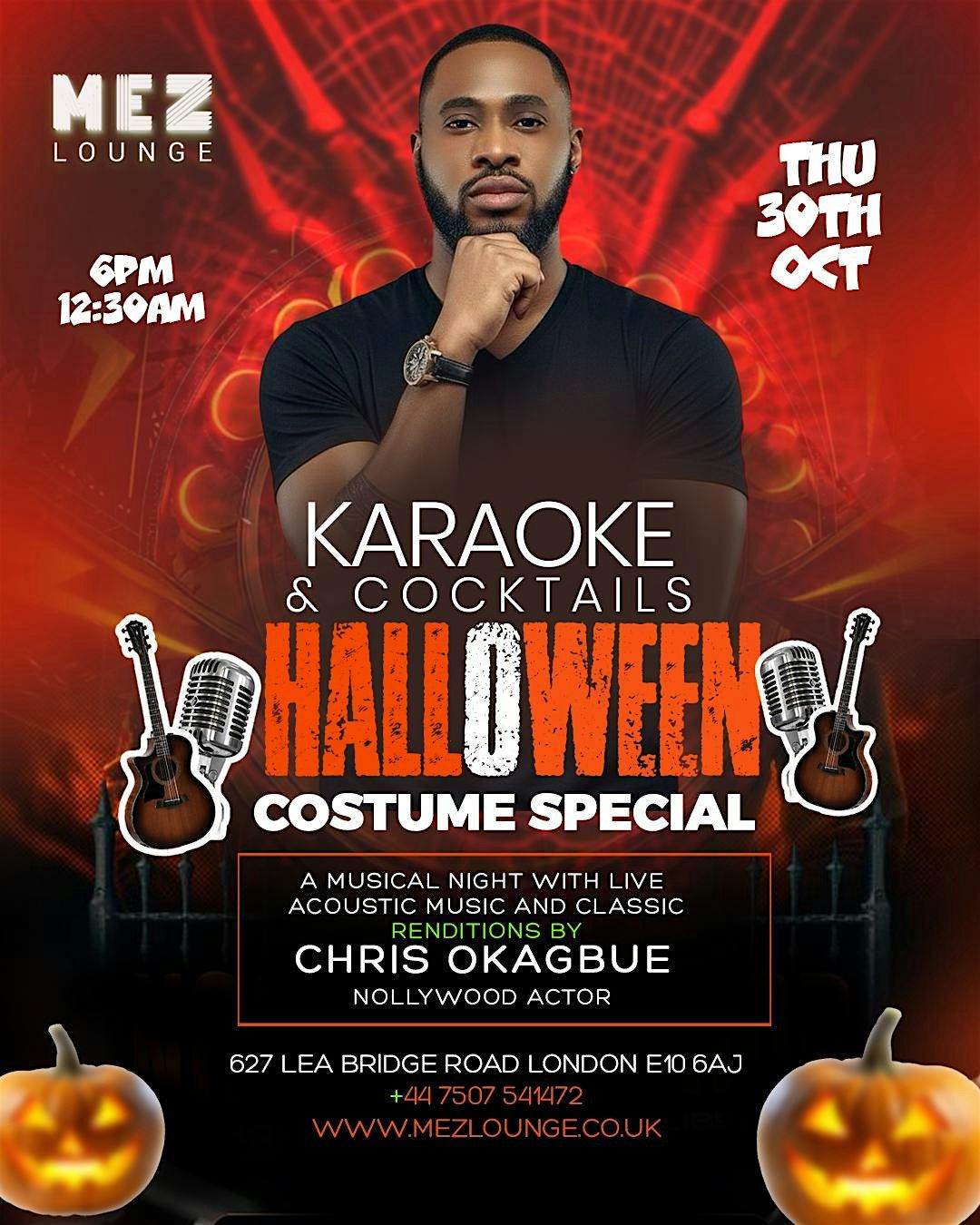 Chris Unplugged! Karaoke Special, 30 October | Event in London | AllEvents