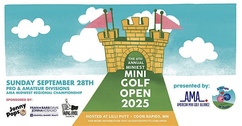 2025 Miniest Mini Golf Open at Lilli Putt, 28 September | Event in Coon Rapids | AllEvents