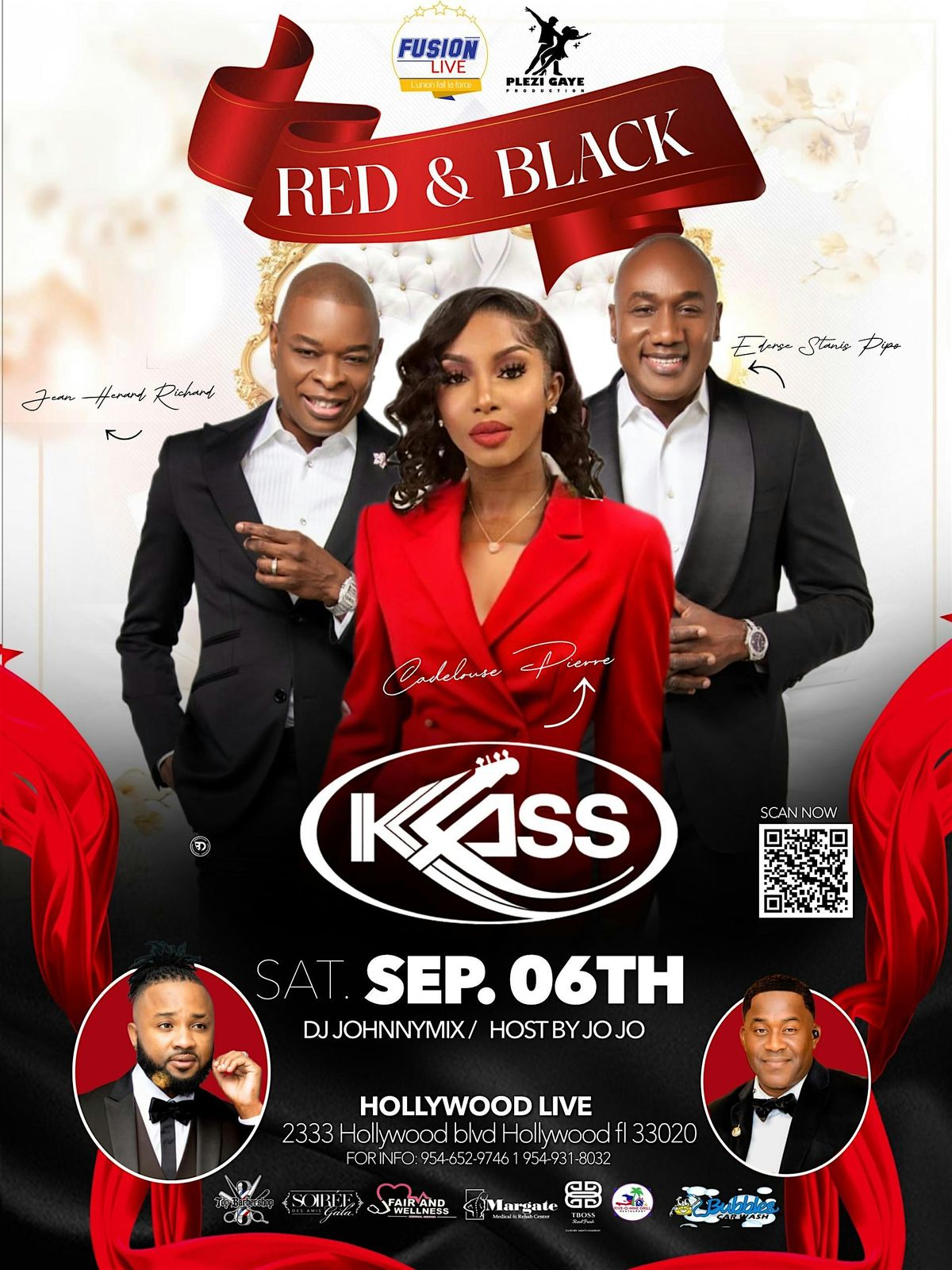 RED & BLACK AFFAIR FEAT KLASS & DËNA, 6 September | Event in Hollywood | AllEvents