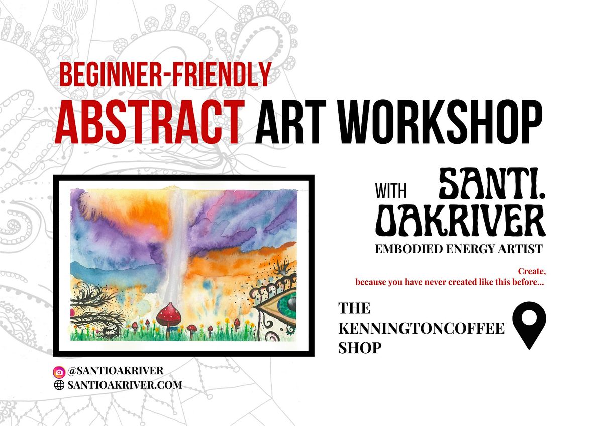 Abstract Art & Meditation: A Cosy Beginner-Friendly Watercolour Evening, 17 October | Event in London