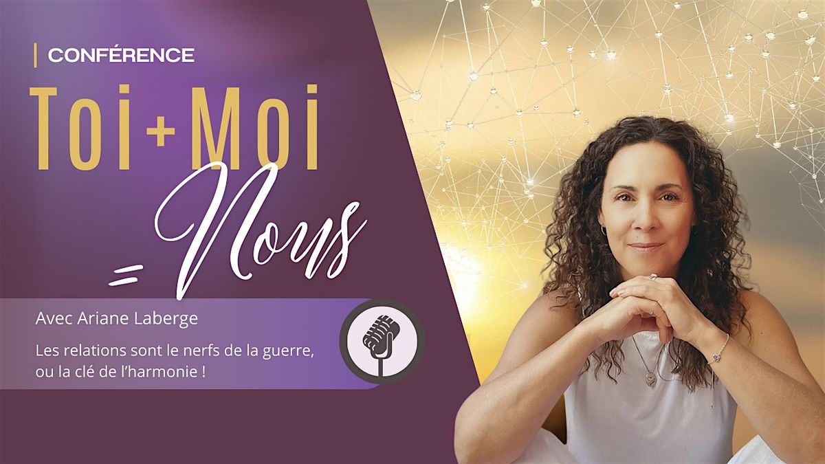 Toi + Moi = NOUS / JOLIETTE, 9 May | Event in Joliette | AllEvents