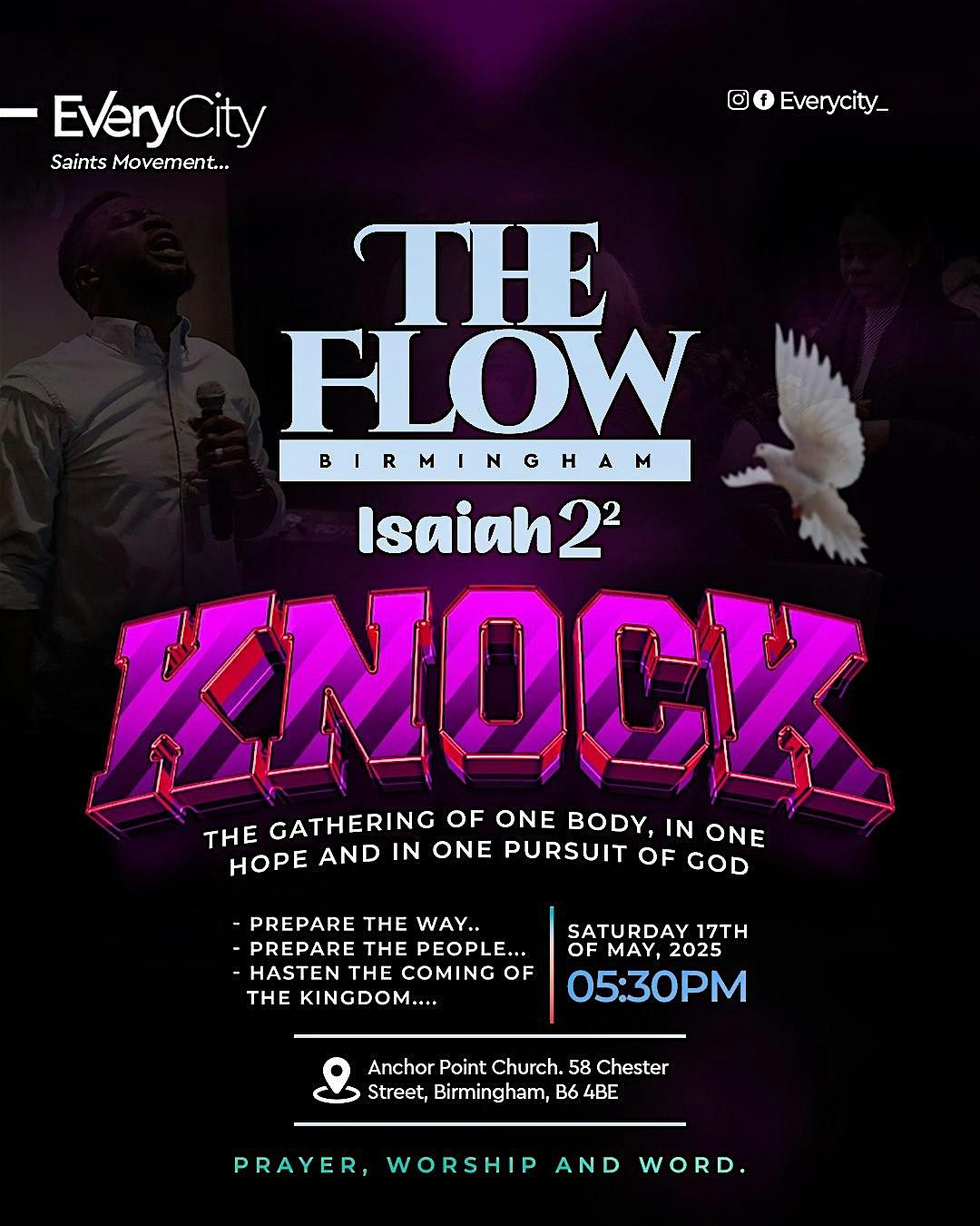 The FLOW : KNOCK, 17 May | Event in Birmingham | AllEvents