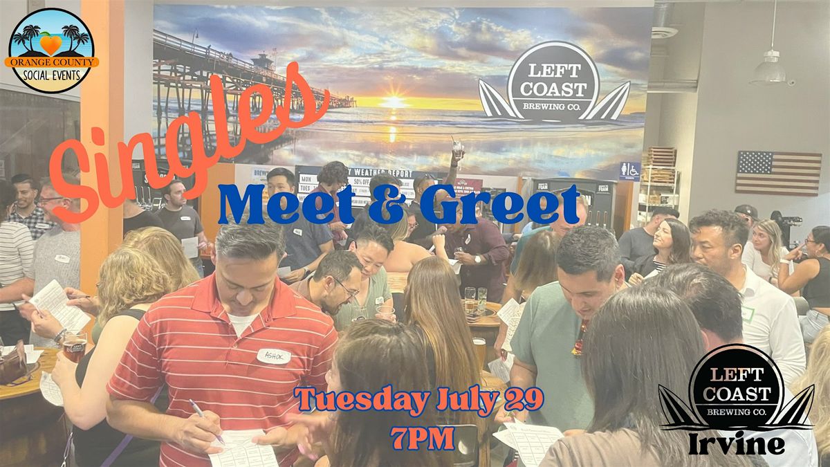 Singles Meet and Greet, 29 July | Event in Irvine | AllEvents