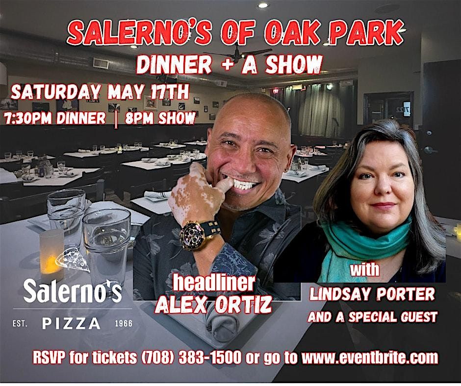 May 2025 Dinner + A Show  - STAND UP COMEDY OAK PARK, 17 May | Event in Oak Park | AllEvents