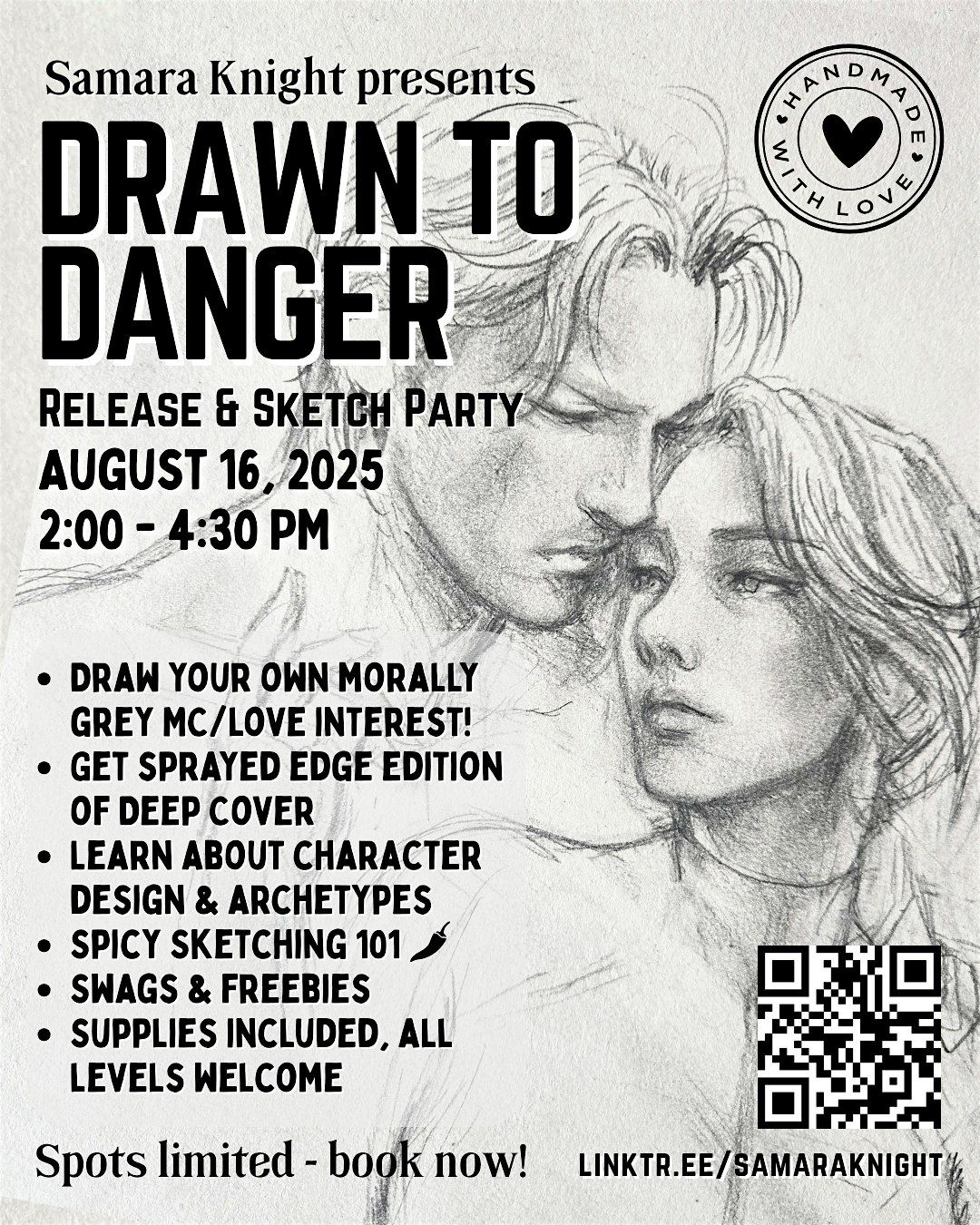 Drawn to Danger Release & Sketch Party, 16 August | Event in Calgary | AllEvents