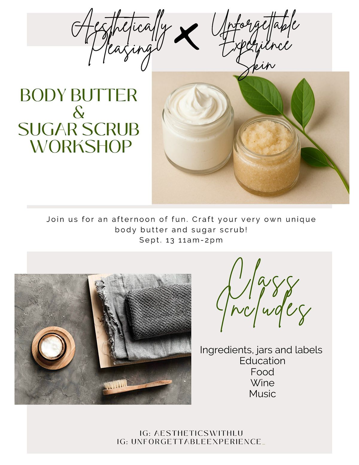 Body Butter & Sugar Scrub Workshop, 13 September | Event in Virginia Beach | AllEvents