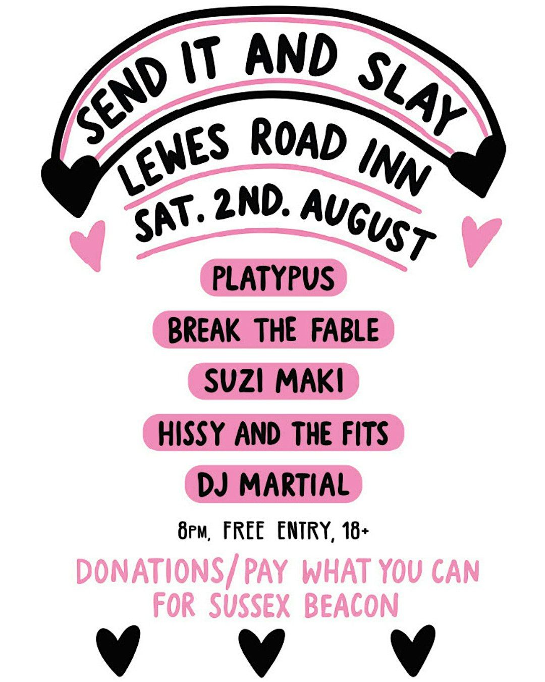Send It And Slay, 2 August | Event in Brighton and Hove | AllEvents