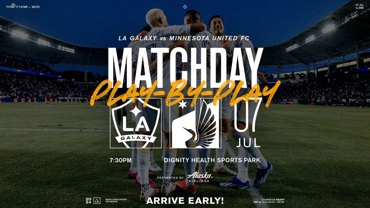 Minnesota United FC at Los Angeles Galaxy at Dignity Health Sports Park, 18 October | Event in Carson | AllEvents