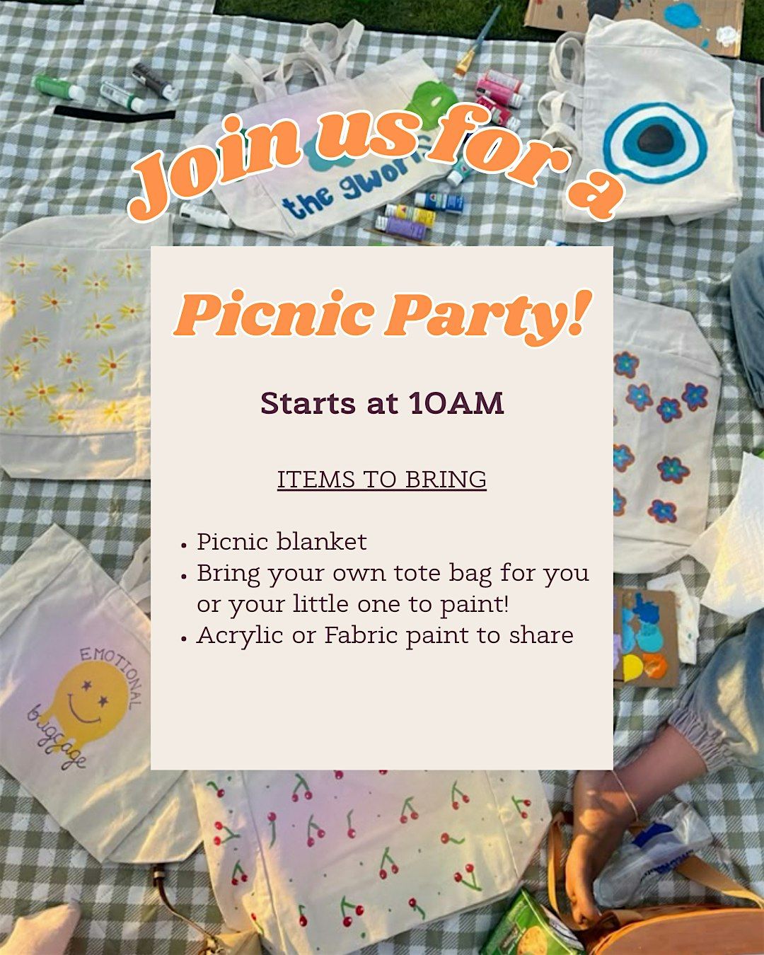 Picnic Paint Party!, 27 May | Event in Irvine | AllEvents