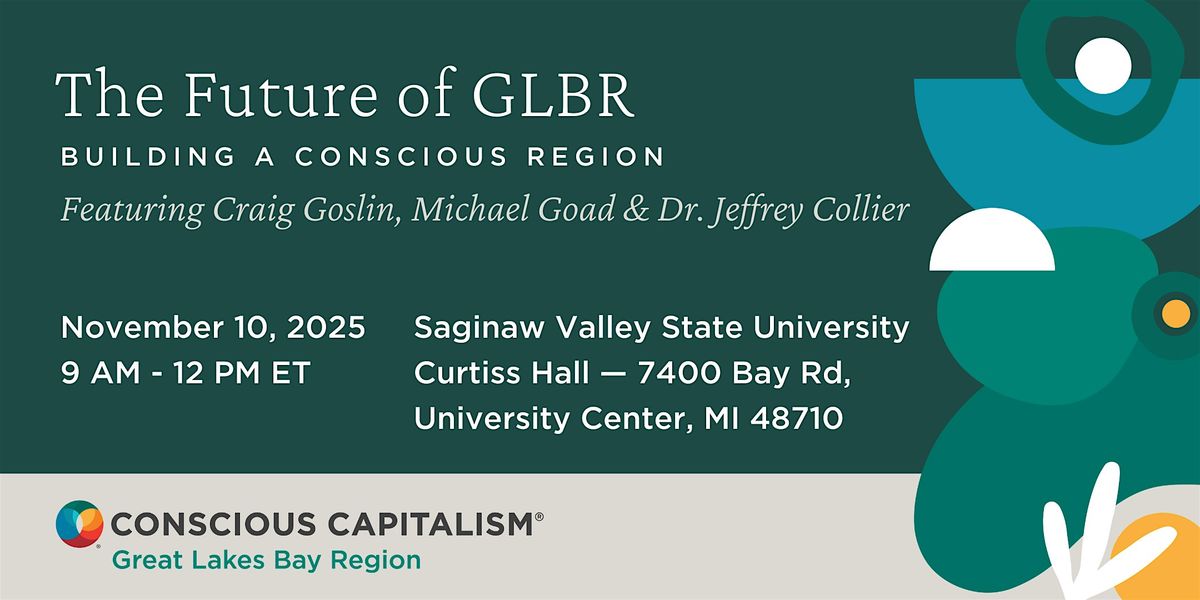 The Future of GLBR – Building a Conscious Region, 10 November | Event in University Center | AllEvents