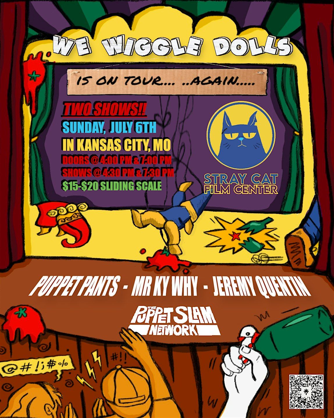 We Wiggle Dolls: A Puppet Cabaret On Tour, 6 July | Event in Kansas City | AllEvents